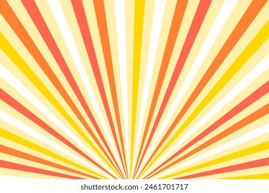 Clip art background of red and yellow sunburst