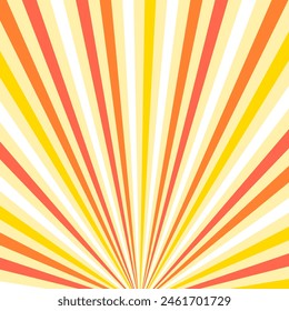 Clip art background of red and yellow sunburst