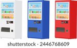Clip art of beverage vending machine