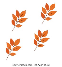 Clip art Birch leaf white background.