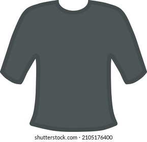 Clip art of black jacket