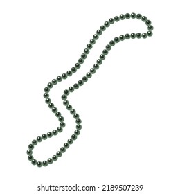 Clip Art Of Black Pearl Necklace