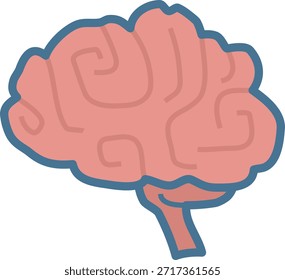 Clip arte de un cerebro