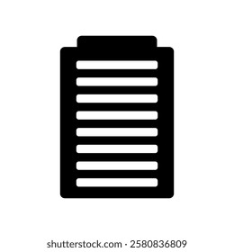 Clip art of building icon