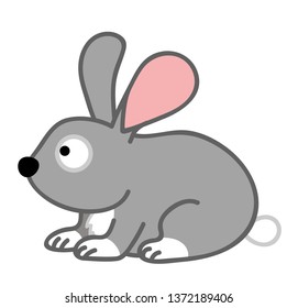 clip art bunny vector digital graphic