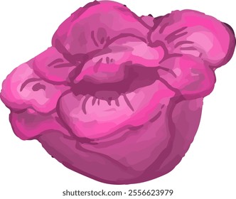 clip art colorful illustration of flower, sun, cloud, rainbow, for nursery, daycare wallpaper