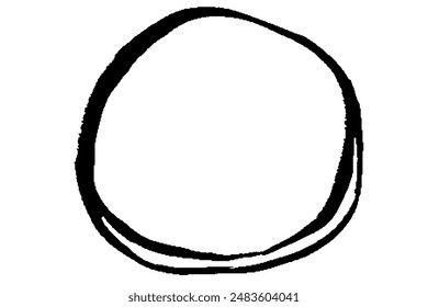 Clip art of cookie of brush touch