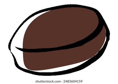 Clip arte de la galleta del tacto del cepillo