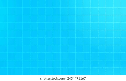 Clip art of cool summer pool. Blue background material that makes you feel early summer.