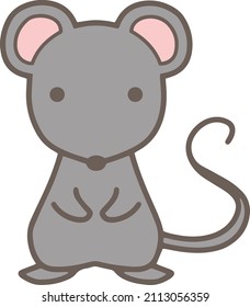 Clip Art Cute Mouse Stock Vector (Royalty Free) 2113056359 | Shutterstock