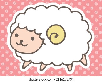 Imágenes prediseñadas de ovejas lindas