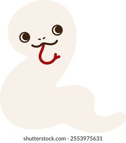 Clip art of Cute snake.