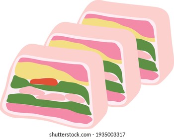 Clipart art of delicious Terrine