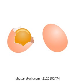 clip art of egg with cartoon design,vector illustration