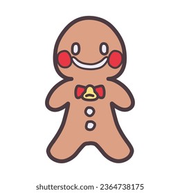 Clip art of gingerbread man-illpop.com