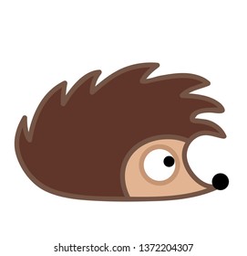 clip art hedgehog vector digital graphic