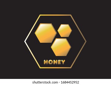 Clip Art Honey Comb Vector