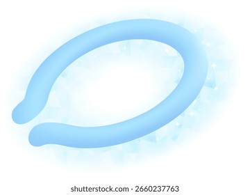Clip arte de anillo de cuello de hielo 