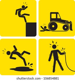 work accident clipart