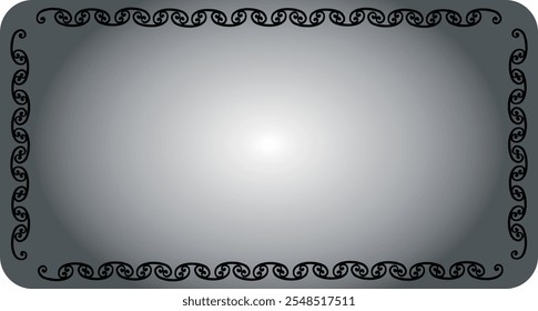 Clip art image of card with beautiful gradient background.