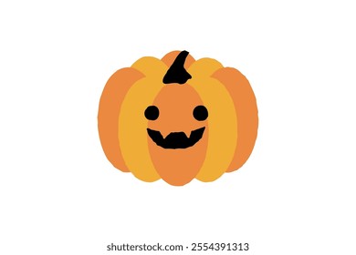 clip art of jack-o-lantern character