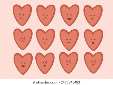 Clip Art Love cartoon heart character