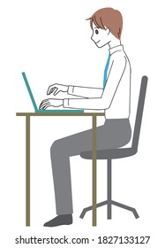 Videokunst eines Computerbetriebs