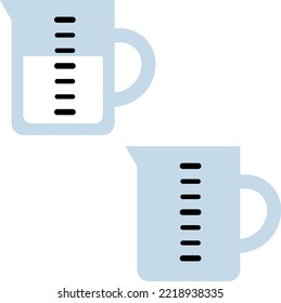 Clip-Art der Messbecher