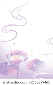 Clip art of mourning postcard background