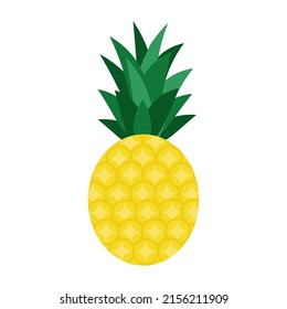 Clip art of one pineapple