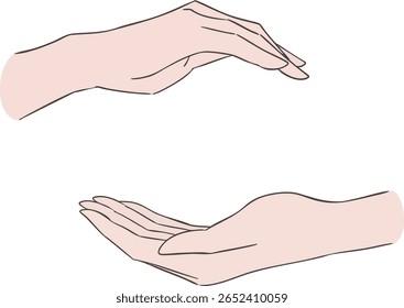 Clip Art of Para Mudra