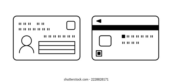 Clip art of personal number card
This card is related to identification card, insurance card and personal information.