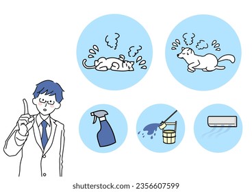 Clip art of pet heat