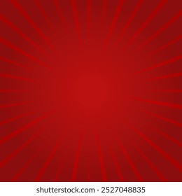 Clip arte de la línea de concentración roja