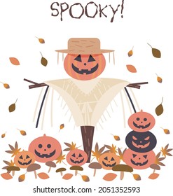 clip art of scarecrow for halloween.