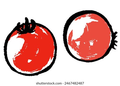 Clip ensemble de mini-tomates simples