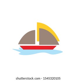Clip Art Ship, vector can be used for logos, and others.