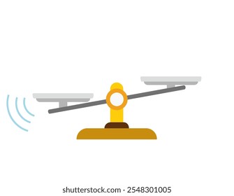 Arte de Clip de equilibrio simple. Artes de Clip de negocios.