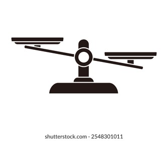 Arte de Clip de equilibrio simple. Artes de Clip de negocios.
