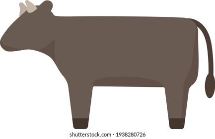 Clipart of simple beef