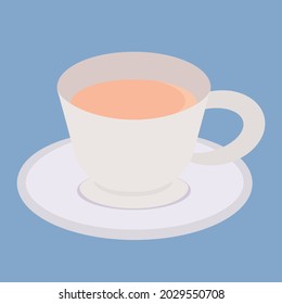 Clip Art Of Simple And Cute Milk Tea