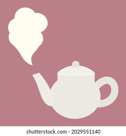 Clip Art Of Simple And Cute Teapot