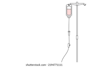 Clip Art Simple Drip Infusion Table Stock Vector (Royalty Free ...