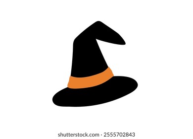 clip art of simple halloween witch hat