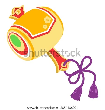 Clip art of simple hammer No colour line