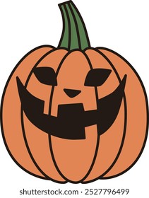 Clip-art de jack-o-lantern simples