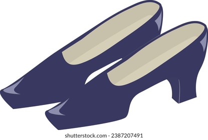 Clip art of simple pumps