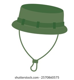 Clip art of simple safari hat