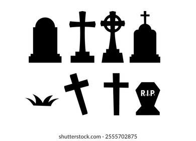 clip art of simple tombstone