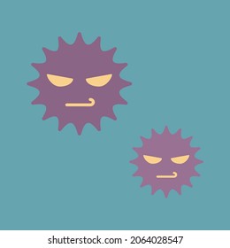 Clip Art Of Simple Virus